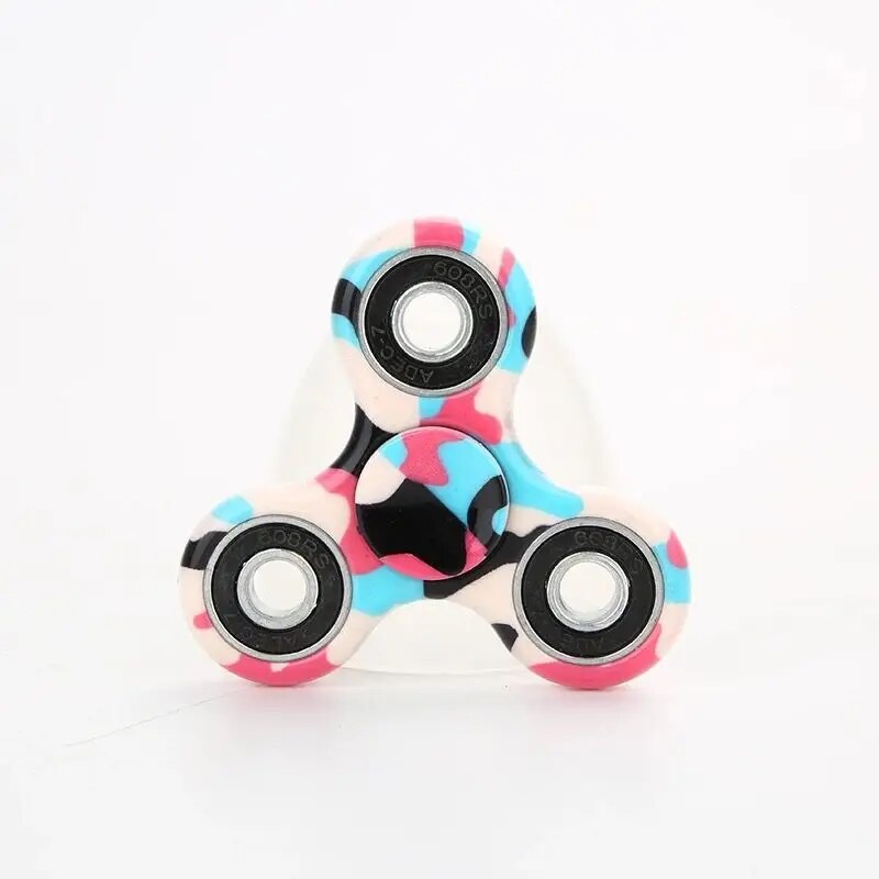 Colorful Hand Spinner EDC Fidget Spinner Rainbow Spiner Anti-Anxiety Toy For Spinners Focus Relieves Stress ADHD Finger Spinner