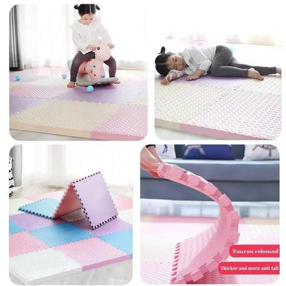8-16pcs Baby Puzzle Floor Kids Carpet Bebe Mattress EVA Foam Baby Blanket Educational Toys Play Mat for Children 30x1cm