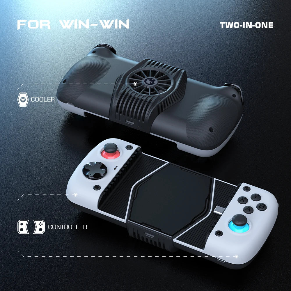 X3 Type C Gamepad Mobile Phone Controller with Cooling Fan for Cloud Gaming Xbox Game Pass, STADIA, xCloud, GeForce Now