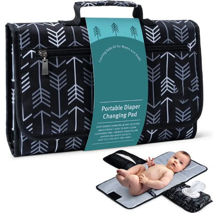 Portable Baby Changing Pad - Newborns, Easy, Ideal for Strollers and Nappy Bags