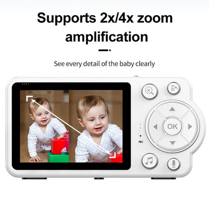 Baby Monitor Wireless Indoor 2.8 Inch Surveillance Video Two Way Audio Night Vision Smart Baby Camera Security Protection