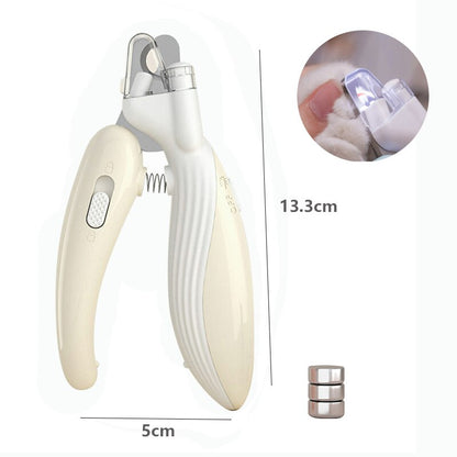 Professional Pet Nail Clippers Led Light Animal Care Grooming Tools Pet Products