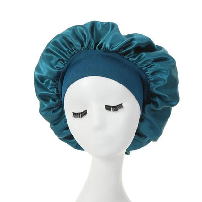 Silky Bonnet Satin Double Layer Hair Styling Accessories.