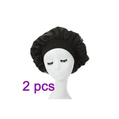 Silky Bonnet Satin Double Layer Hair Styling Accessories.