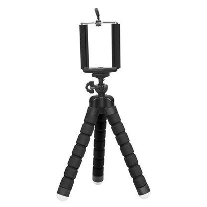 Tripod for Camera Mini Flexible Octopus Tripod for Xiaomi Huawei Phone Clip with Sponge Tripod Adjustable Cellphone Tripod.