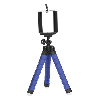 Tripod for Camera Mini Flexible Octopus Tripod for Xiaomi Huawei Phone Clip with Sponge Tripod Adjustable Cellphone Tripod.