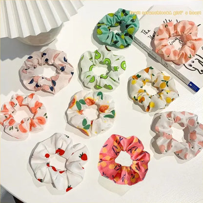 Women Hair Scrunchies Velvet Solid Color Hair Band for Girls Ponytail Holder Rubber Bands Hair Ties Hair Accessories.