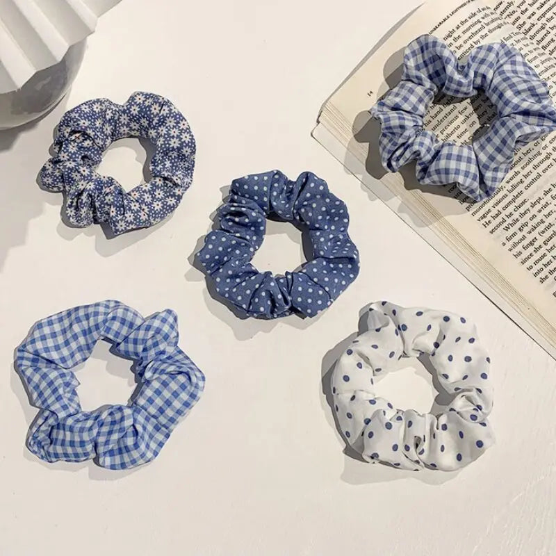 Women Hair Scrunchies Velvet Solid Color Hair Band for Girls Ponytail Holder Rubber Bands Hair Ties Hair Accessories.