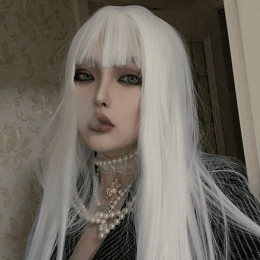 white long straight hair - GOLDEN TOUCH APPARELS WOMEN