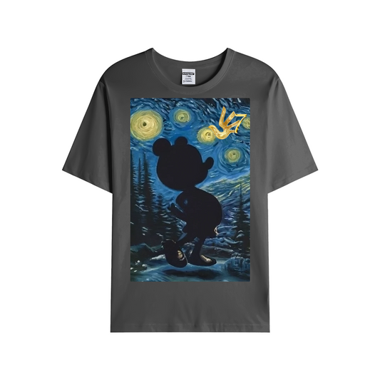 THE NIGHT SKY Unisex Single Cotton Tee