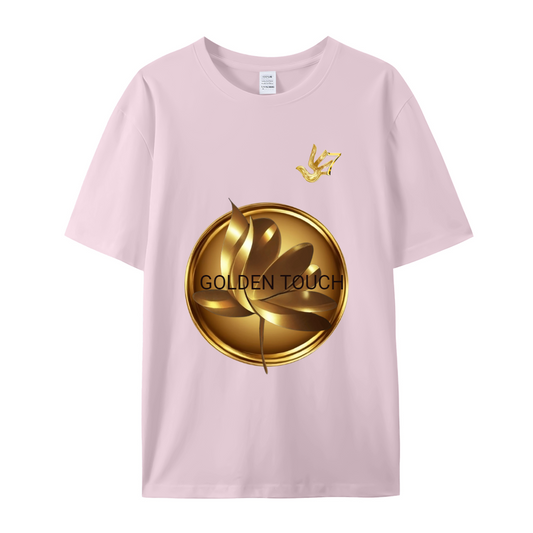 GOLDEN TOUCH OLIVE SUPPER Unisex Semi-combed Cotton Tee