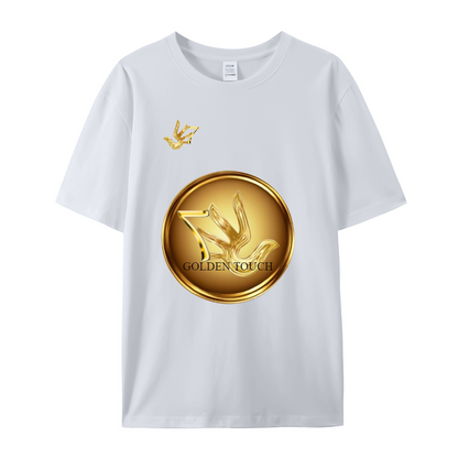 GOLDEN TOUCH REVERSE Unisex Semi-combed Cotton Tee