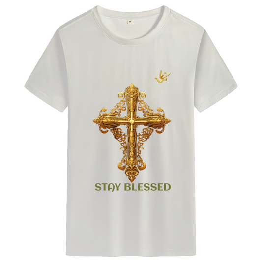 GOLDEN TOUCH WITH A GODLY TOUCH JOHN 3:16 Unisex Cotton Tee