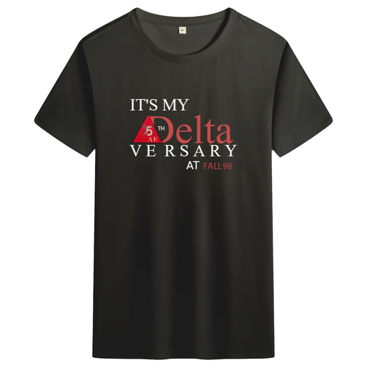 DELTA VERSARY AT 98 AE Unisex Mercerized Cotton Tee