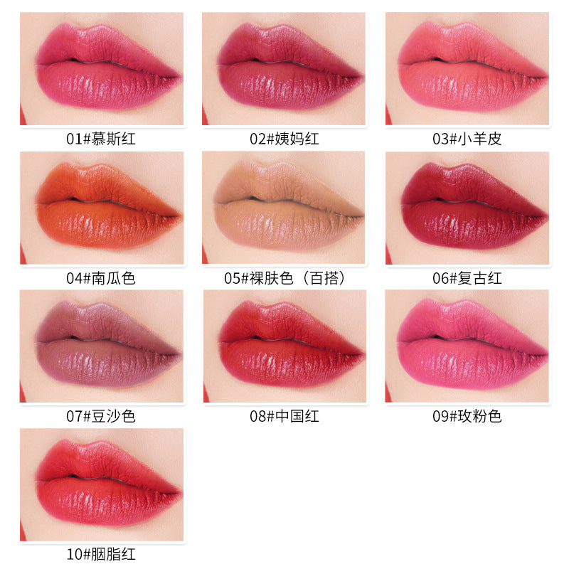 Factory direct rotation automatic lip lines Lip pencils waterproof nude makeup keep long-lasting non-decolorization mouth red pen genuine.