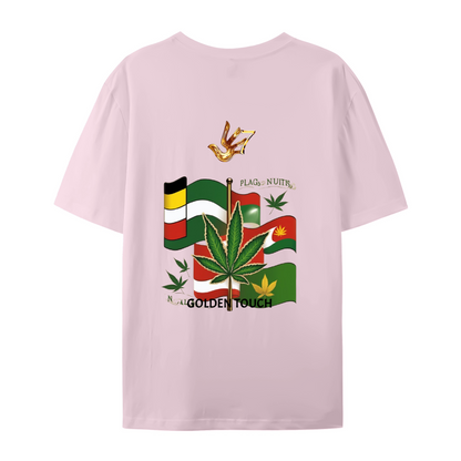Buzzin' with Nature's High Unisex Semi-combed Cotton Tee