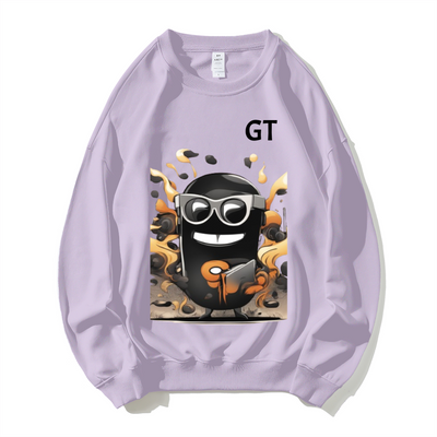 GT DUB LEGEND Dropped Shoulder Trend Crew Neck Hoodie