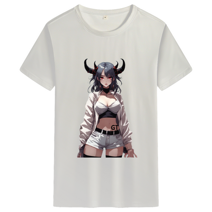 NOT ALL DEMONS HAVE HORNS Unisex Cotton Tee