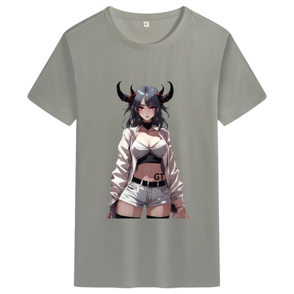 NOT ALL DEMONS HAVE HORNS Unisex Cotton Tee