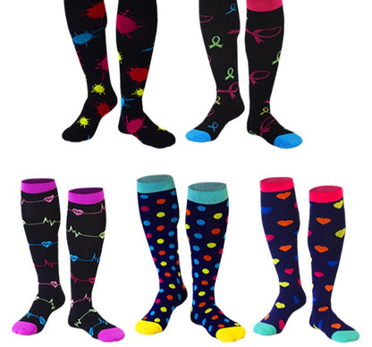 High-Performance Compression Socks for Outdoor Cycling and Sports - Elastic, Compressed, Pressure, Spot Socks