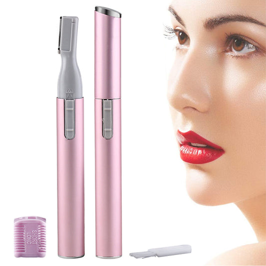 Electric Eyebrow Trimmer Scissors Shaving Lady Makeup Shaver.