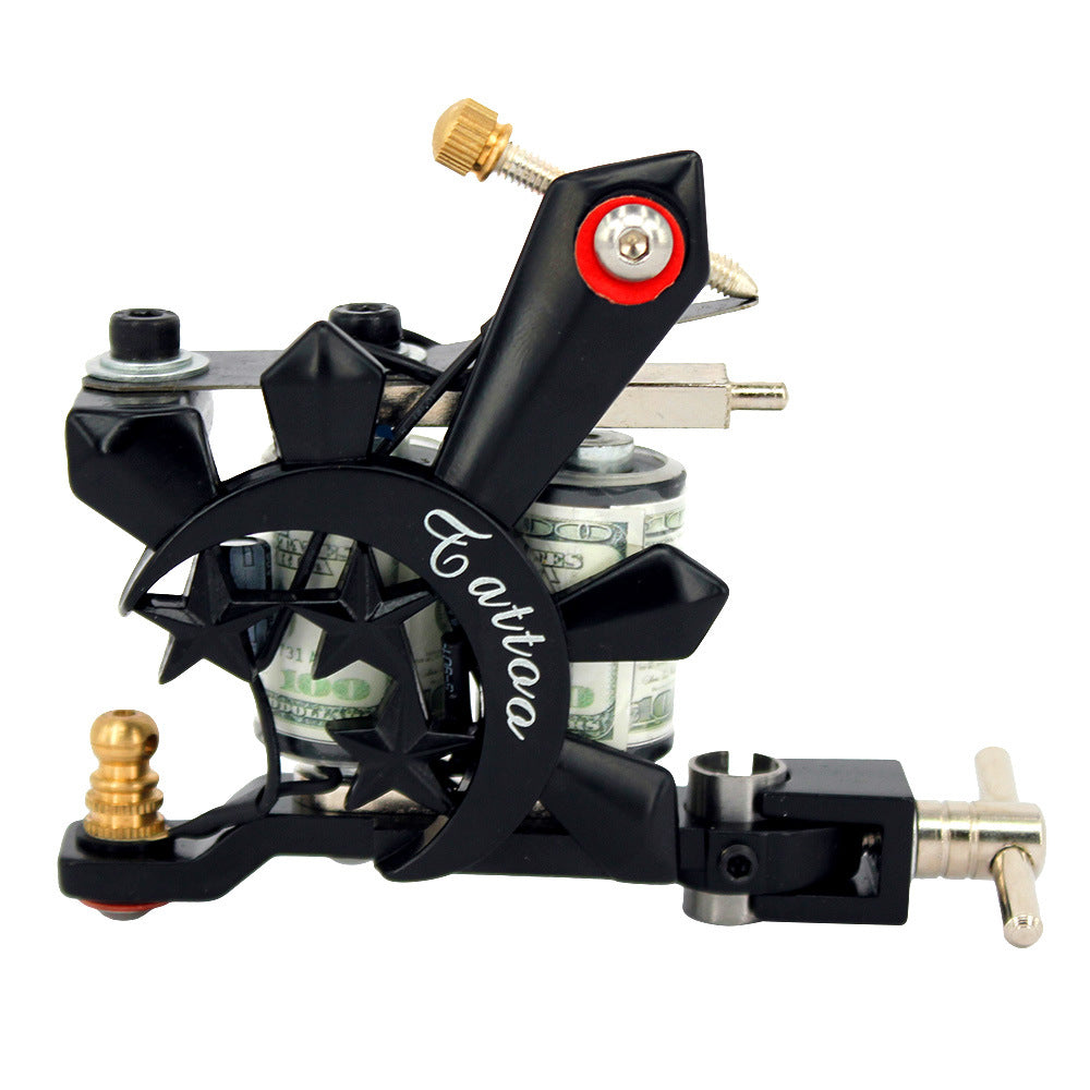 HIGH QUALITY Complete Coil Tattoo Machine Set with Dual Fog and Cut Line Machines