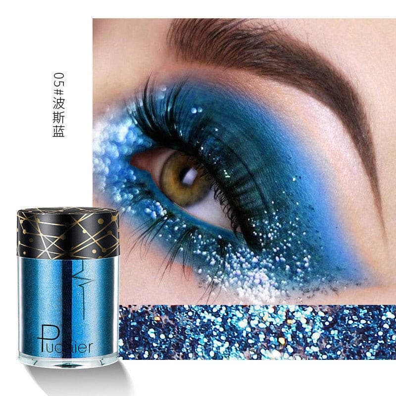 Beyprern 36 Colors Glitter Eyeshadow Waterproof Metallic Diamond Eyeshadow Palette Prismatic Powder Pigment Eye Makeup Cosmetic TSLM2.