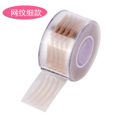 Roll double eyelid stickers lace mesh breathable cylindrical skin color beauty eye olive meat color natural invisible 600 stickers.
