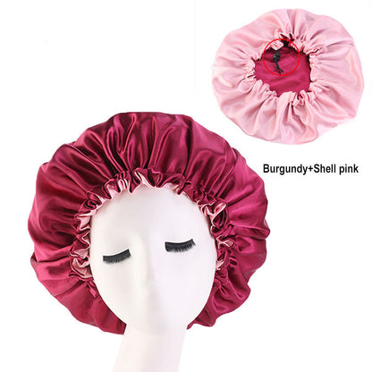 Reversible Satin Bella Bonnets.