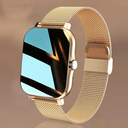 New Women Smart watch Screen Full touch Fitness TrackeR