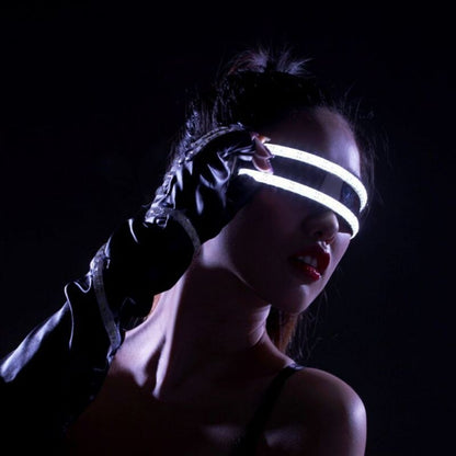 Creative LED Glasses Laser Glasses For Nightclub Performers led glasses party Dancing Glowing LED Mask Rave Glasses.