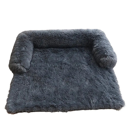 Removable Plush Pet Bed Sofa / Mat Kennel Winter Warm  Pad Washable Cushion Blanket Sofa Cover