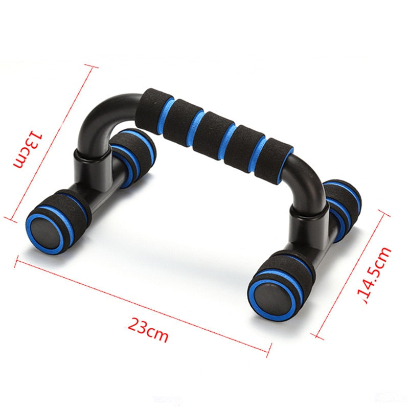 Non-slip Push Up Stand Home Fitness Power Rack Gym Handles Pushup Bars Exercise Arm Chest Muscle Training Bodybuilding Equipment.