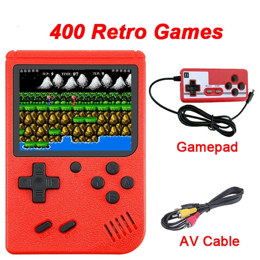 Optimize product title: Portable Retro Gaming Console Two Player Gamepads - Ideal for Kids and Retro Game Enthusiasts