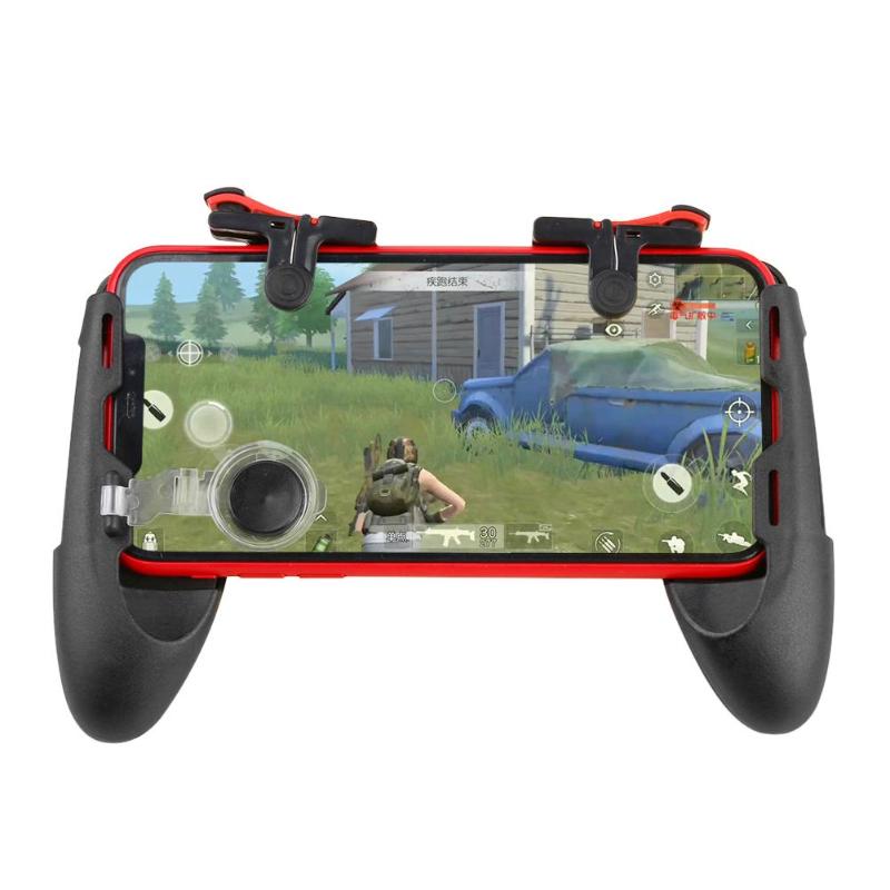 Gaming Pad Holder Fire Button Key Mobile Gaming Handle Controller Phone Holder Bracket For PUBG Game Pad Gaming Accessories