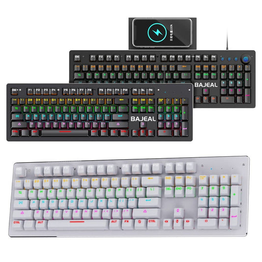 Gaming Mechanical Keyboard Colorful RGB Wirelsss Keyboard Anti-ghosting RGB Backlit LED USB Keyboard For Gamer PC Laptop - GOLDEN TOUCH APPARELS WOMEN