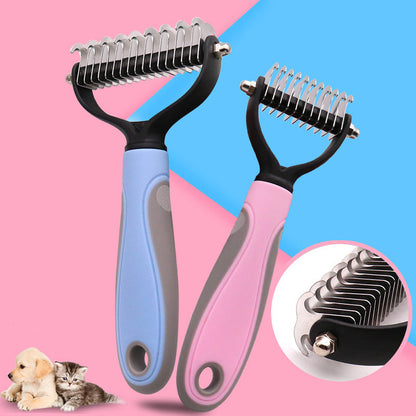 Pets Fur Knot Cutter Dog Grooming Shedding Tool