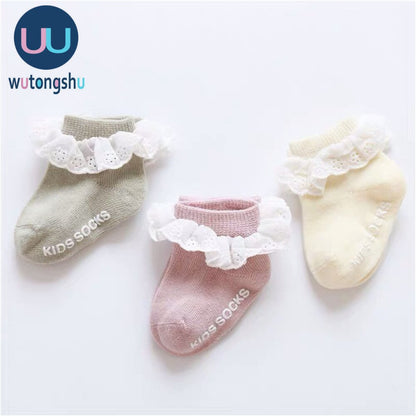 3/5 Pairs Baby Socks Princess Warm Infant Socks Newborns Socks Birthday Gift for Boy Girl 0-24 Months Summer Socks For Baby.