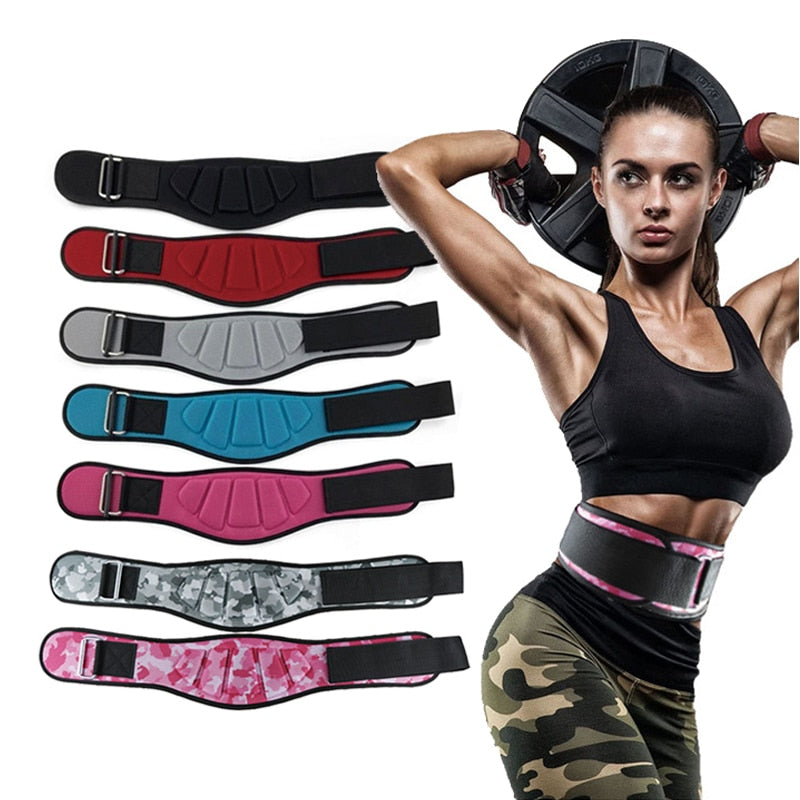 Fitness Weight Lifting Belt For Man And Woman Barbell Dumbbel Training Back Support Gym Squat Dip Powerlifting Waist Brace - GOLDEN TOUCH APPARELS WOMEN