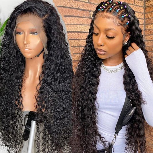 Wigs African small roll front lace mesh, rose mesh winding rod, soft rubber headcover.