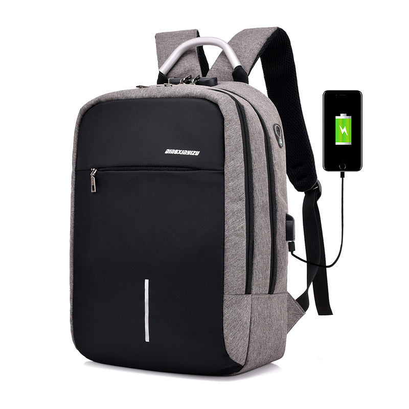 USB charging computer backpack students