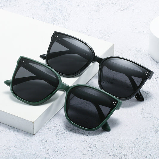 Fashionable Women's Polarized Sunglasses with Ink Mirror Lens