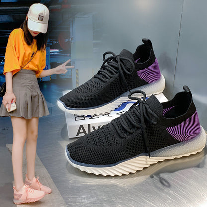 new breathable women fitness casual sports shoes