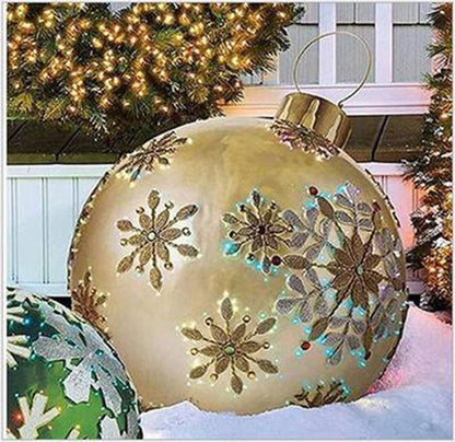 \Inflatable Balloons for Holidays and Parties - 60cm Christmas Decoration Balloons for Outdoor Use