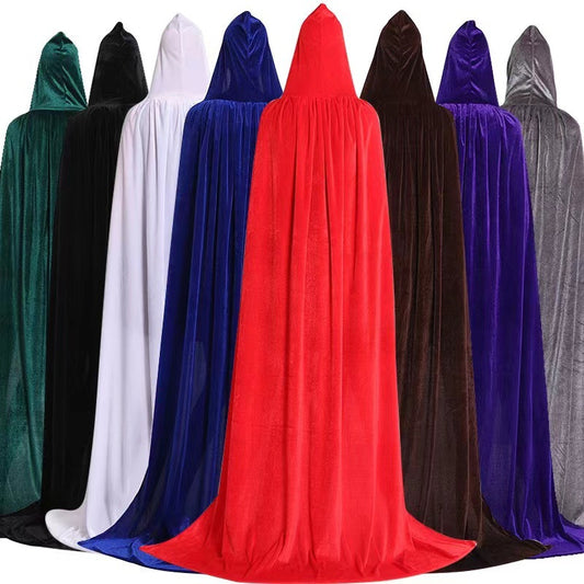 Ghost Festival Velvet Cloak Velvet Cloak Halloween Cloak Halloween Cloak