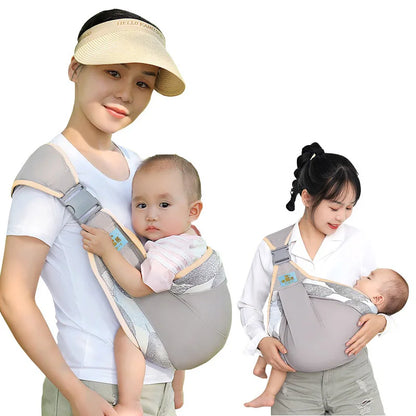 Multifunctional Baby Outdoor Carrier with Waist Stool - Free Your Hands with love