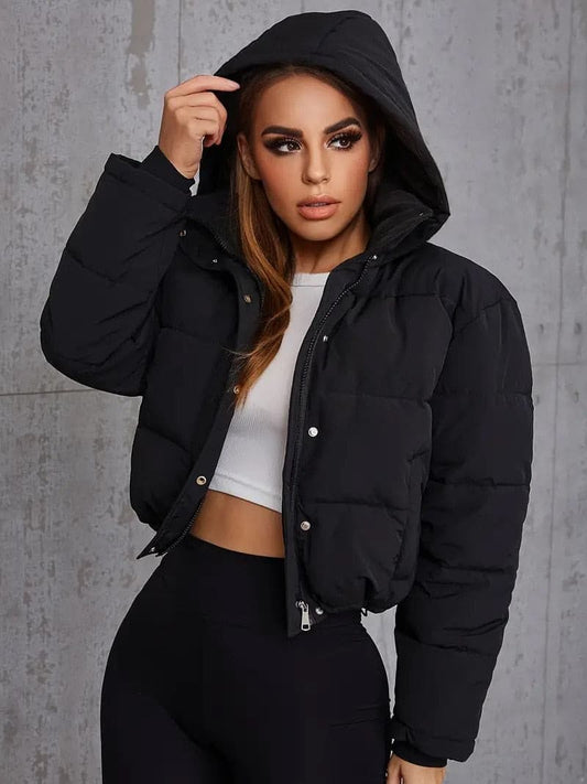 Bomber Jackets New Winter Thick Warm Parkas Padded Streetwear Baseball Uniform Oversized Woman Loose Women Fashion Coats - GOLDEN TOUCH APPARELS WOMEN