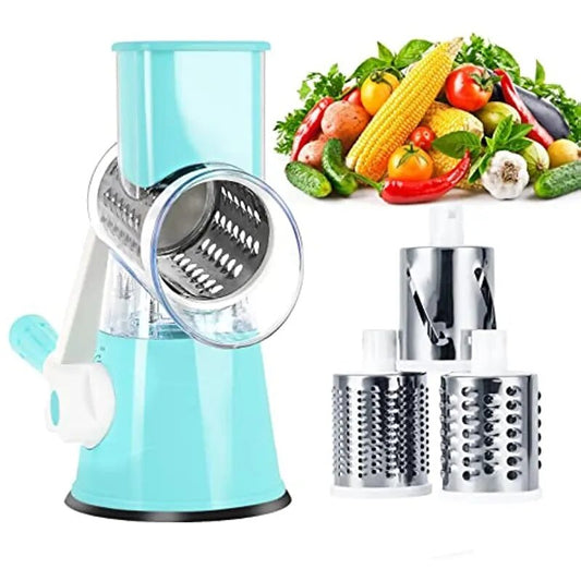 Manual Rotary Cheese Grater for Vegetable Cutter Potato Slicer Mandoline Multifunctional Vegetable Chopper Kitchen Accessories