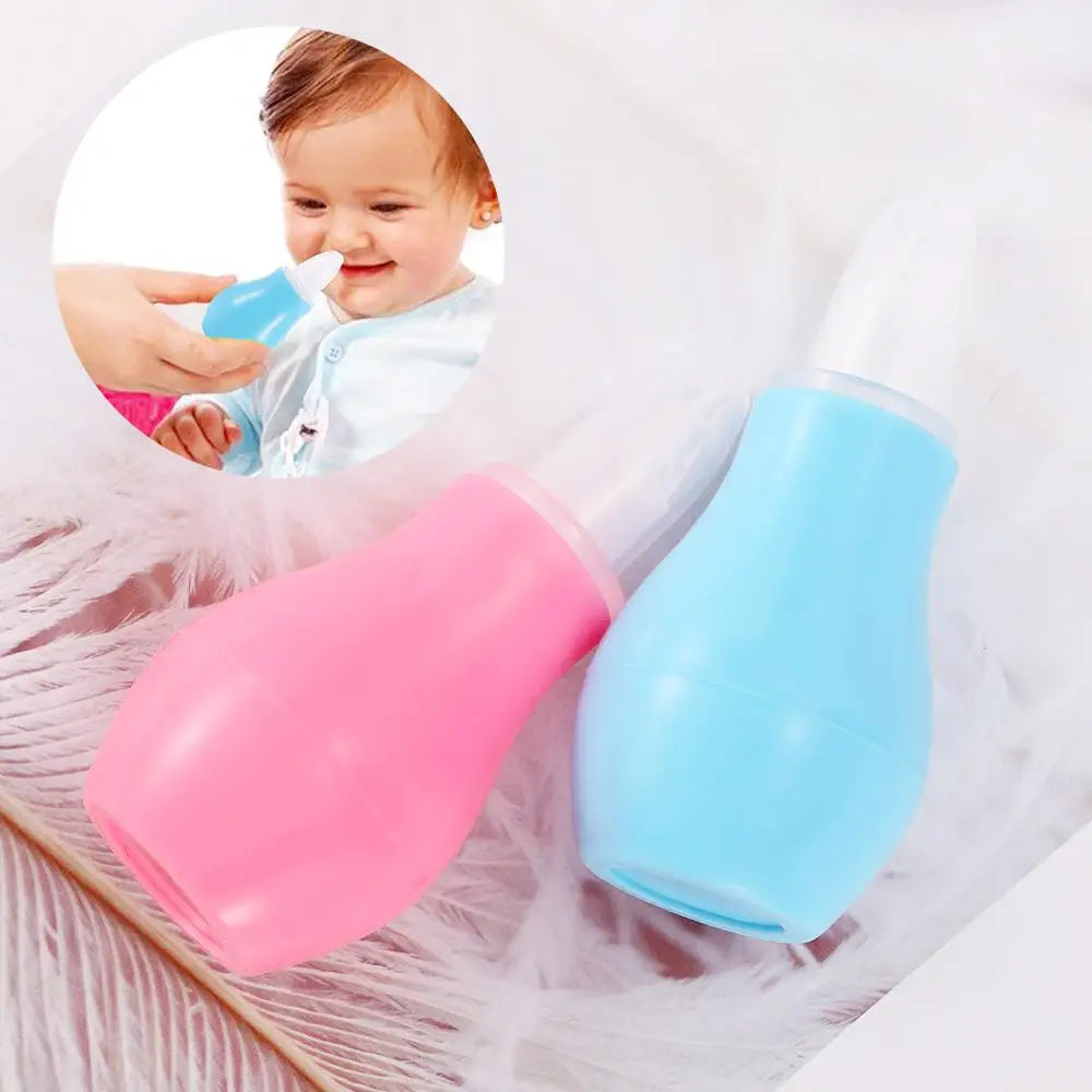 1Pc Silicone Baby Nose Cleaner Vacuum Sucker Safety Airpump Nasal Vacuum Mucus Suction Aspirator Soft Tip Healthy Care