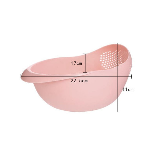 Multi-functional 2-in-1 Drain Basket: Versatile Kitchen Sink Strainer and Food Prep Container